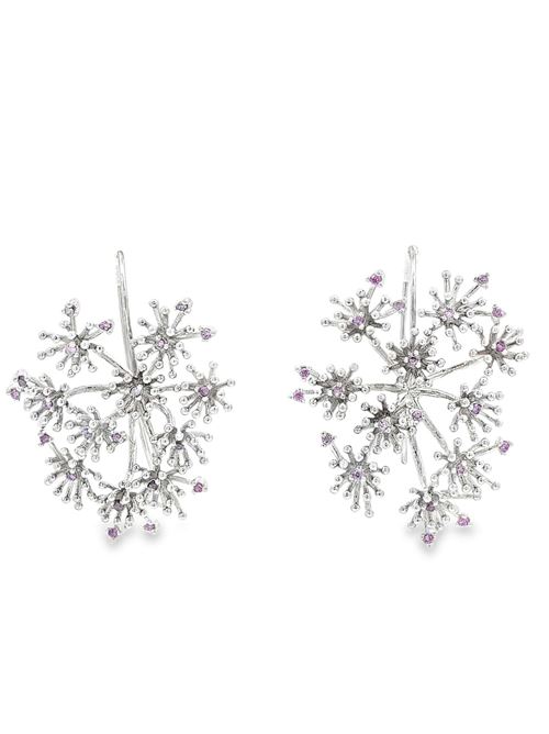 Dandelion ametista earrings GOCCIAZZURRA JEWELS | ORDANDELIONRODIOFUCSIA